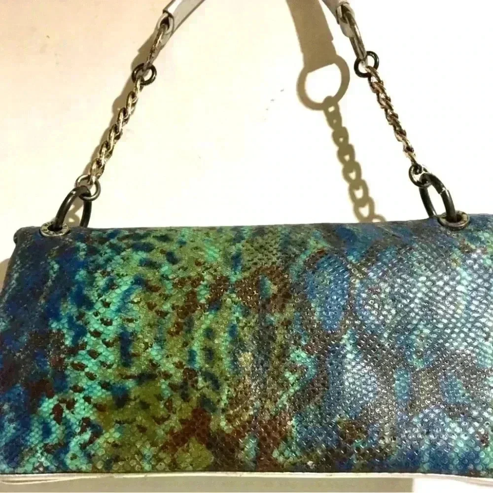 Michael kors Capra snakeskin shoulder handbag